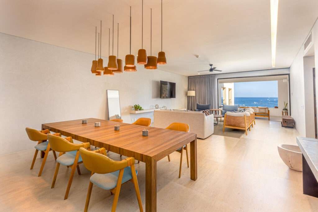 Hacienda CSL Hacienda Csl Just listed in Hacienda Beach Club Phase II at 1Homes Cabo A rare opportunity to own a beautifully designed 2-bedroom condo in one of Cabo's most exclusive beachfront communities. This residence is part of a 3-bedroom lock-off unit, but the developer is offering only the 2-bedroom side for sale. The legal separation is already in process, making this a unique chance to secure a luxury home at a more accessible price point.Enjoy panoramic ocean and marina – 1 Homes, Cabo San Lucas, BS