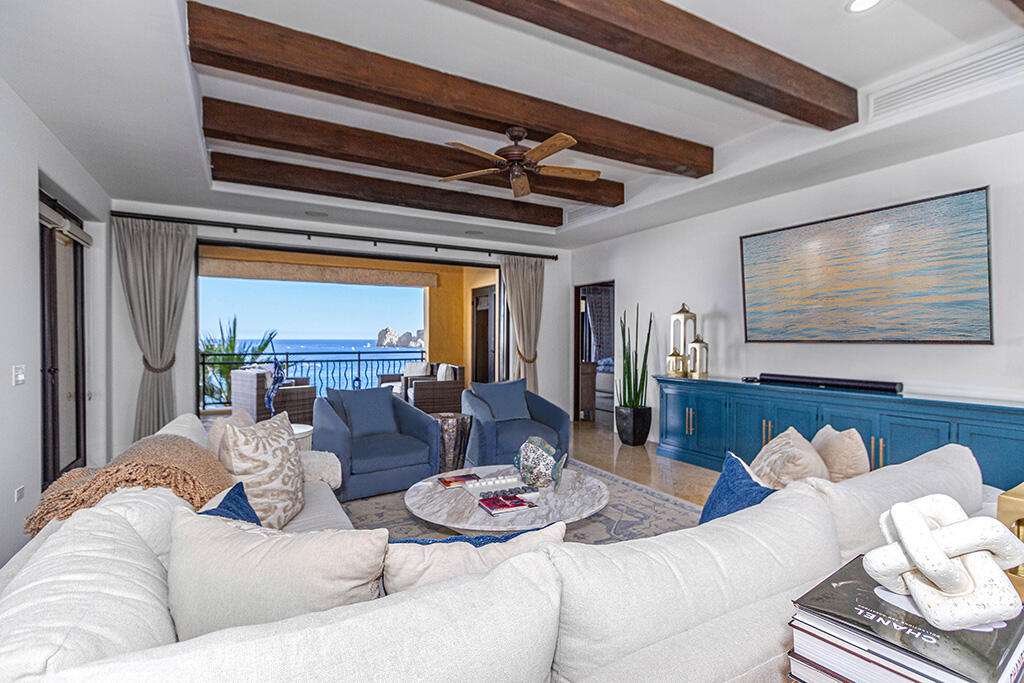Hacienda CSL Hacienda Csl Just listed in Hacienda Beach Club Phase II at 1Homes Cabo A rare opportunity to own a beautifully designed 2-bedroom condo in one of Cabo's most exclusive beachfront communities. This residence is part of a 3-bedroom lock-off unit, but the developer is offering only the 2-bedroom side for sale. The legal separation is already in process, making this a unique chance to secure a luxury home at a more accessible price point.Enjoy panoramic ocean and marina – Hacienda Beachclub & Residence, Cabo San Lucas, BS