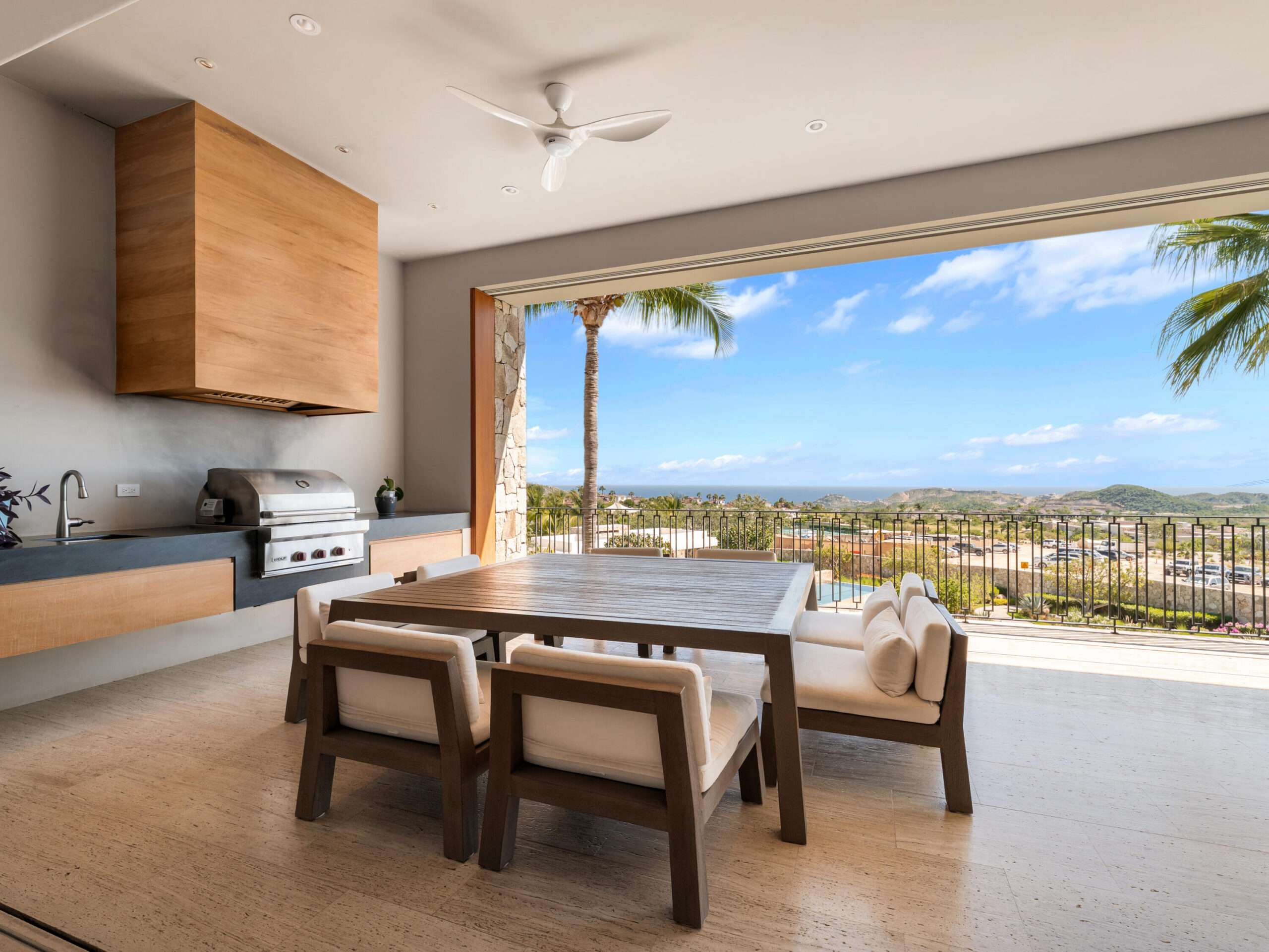 Hacienda CSL Hacienda Csl Experience elevated beachfront living at 1 Homes Cabo Residence 6-303, a beautifully designed two-bedroom plus den home within the exclusive Hacienda Beach Club & Residences Phase II community. Perfectly positioned along Medano Beach, this oceanfront property captures impressive for sale
