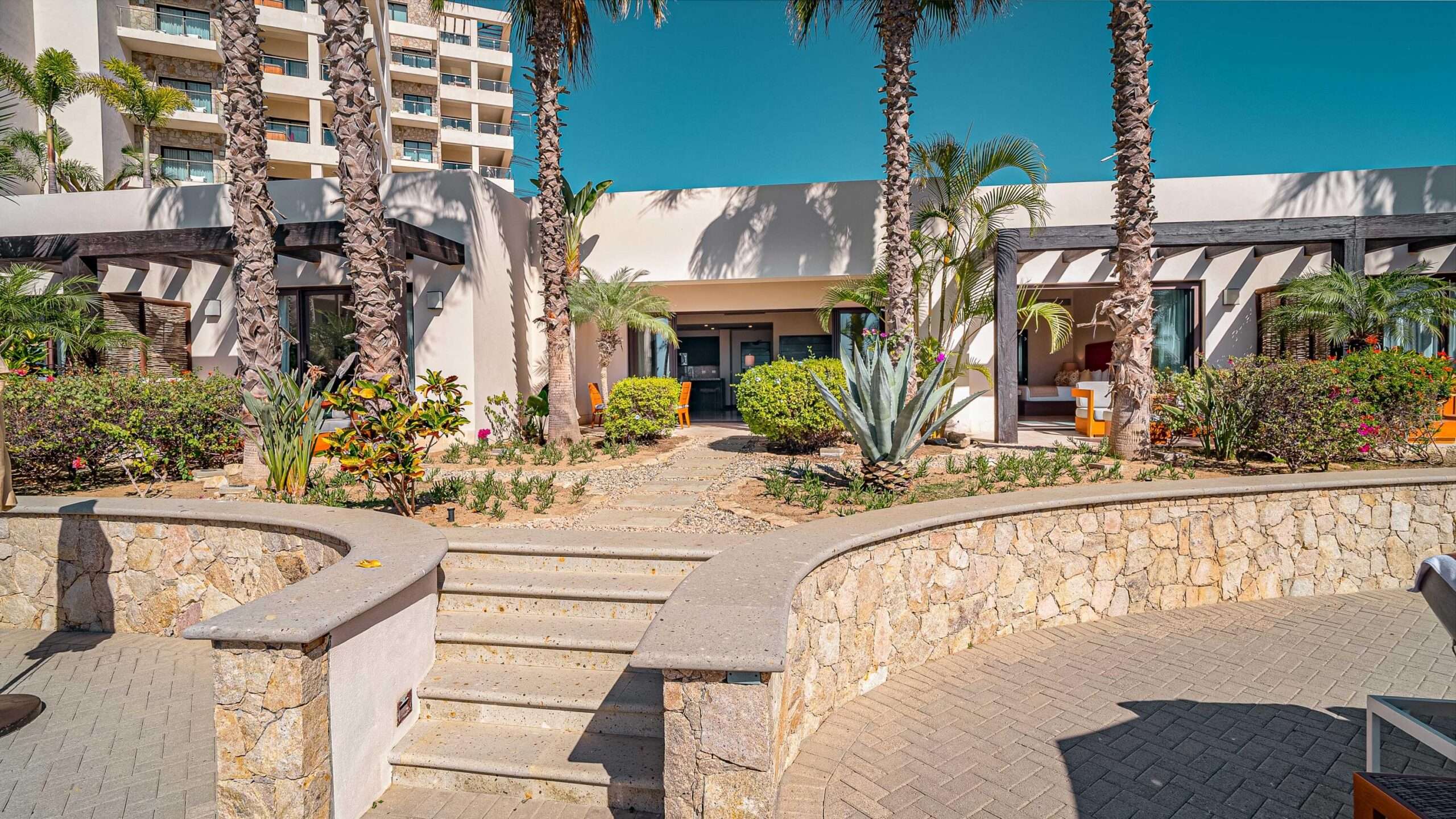 Hacienda CSL Hacienda Csl Just listed in Hacienda Beach Club Phase II at 1Homes Cabo A rare opportunity to own a beautifully designed 2-bedroom condo in one of Cabo's most exclusive beachfront communities. This residence is part of a 3-bedroom lock-off unit, but the developer is offering only the 2-bedroom side for sale. The legal separation is already in process, making this a unique chance to secure a luxury home at a more accessible price point.Enjoy panoramic ocean and marina for sale