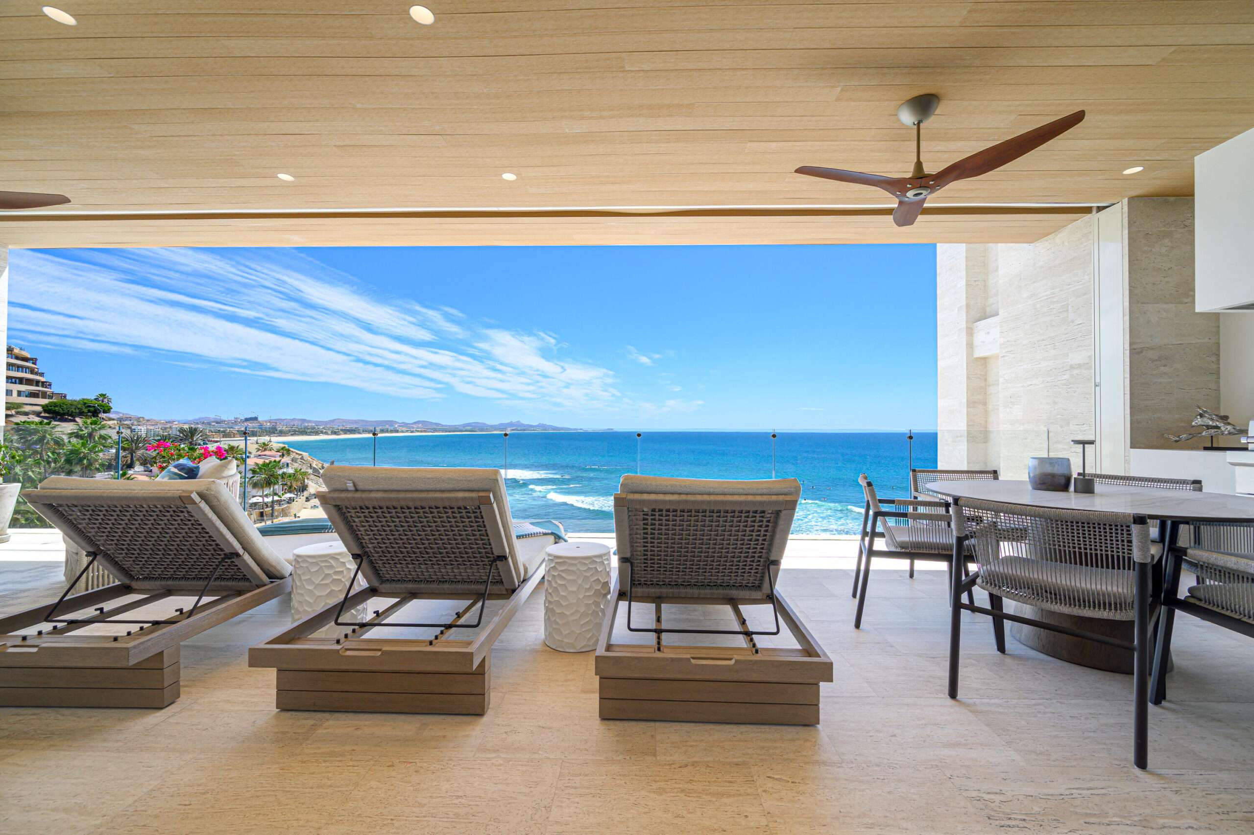 Hacienda CSL Hacienda Csl Experience elevated beachfront living at 1 Homes Cabo Residence 6-303, a beautifully designed two-bedroom plus den home within the exclusive Hacienda Beach Club & Residences Phase II community. Perfectly positioned along Medano Beach, this oceanfront property captures impressive for sale