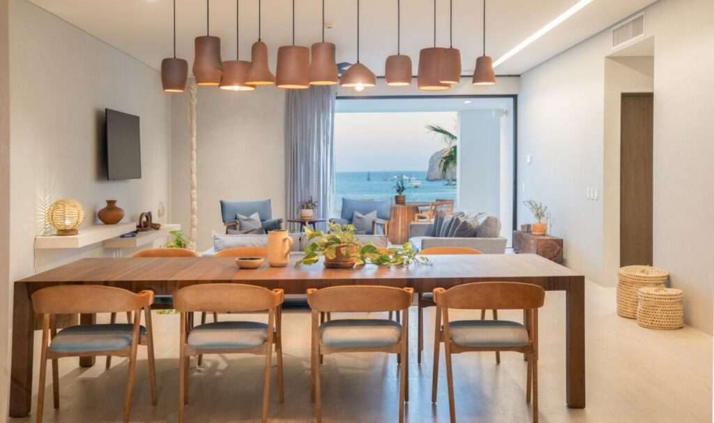 Hacienda CSL Hacienda Csl Just listed in Hacienda Beach Club Phase II at 1Homes Cabo A rare opportunity to own a beautifully designed 2-bedroom condo in one of Cabo's most exclusive beachfront communities. This residence is part of a 3-bedroom lock-off unit, but the developer is offering only the 2-bedroom side for sale. The legal separation is already in process, making this a unique chance to secure a luxury home at a more accessible price point.Enjoy panoramic ocean and marina – Hacienda Beachclub & Residence, Cabo San Lucas, BS
