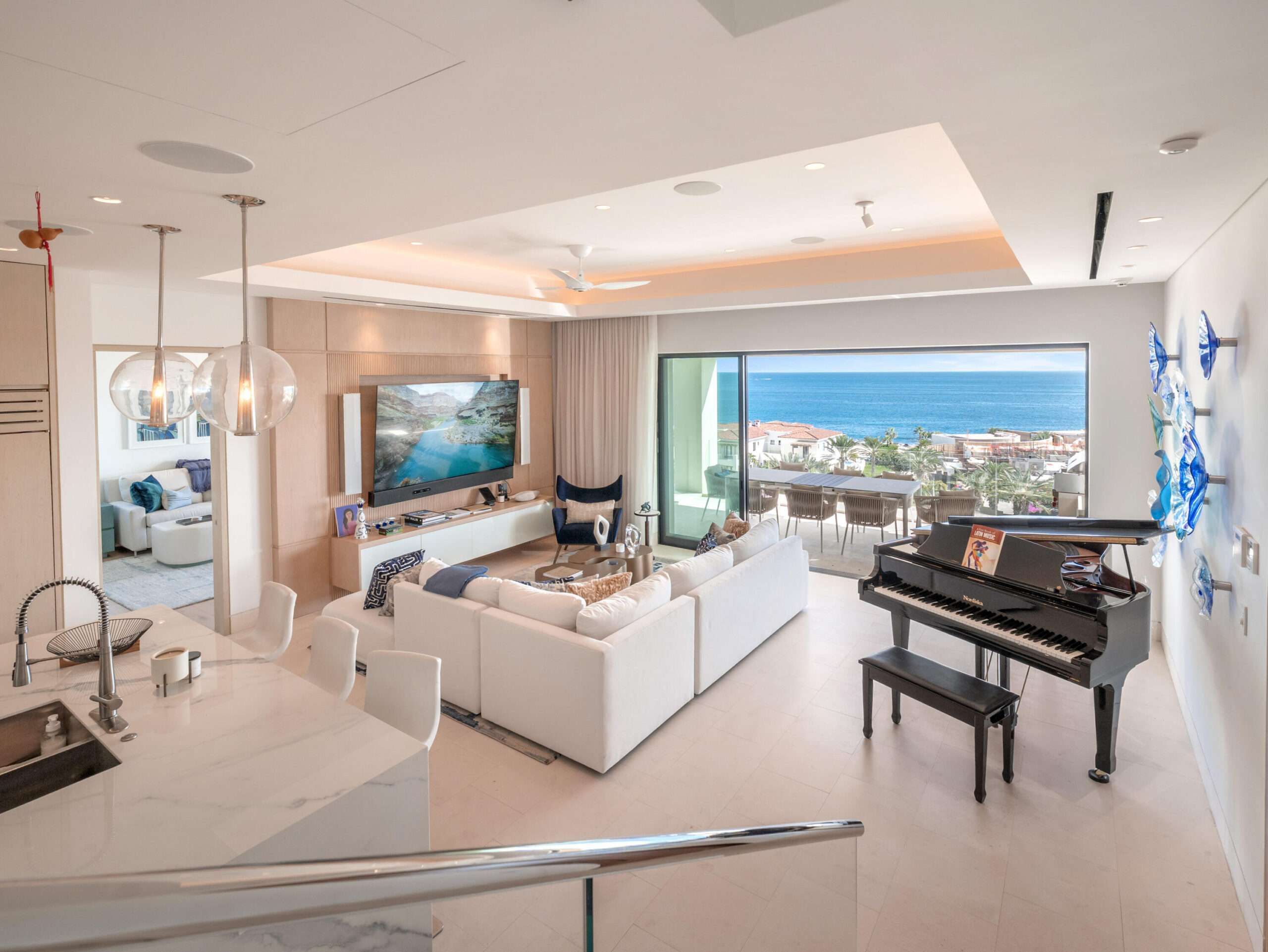 Hacienda CSL Hacienda Csl Just listed in Hacienda Beach Club Phase II at 1Homes Cabo A rare opportunity to own a beautifully designed 2-bedroom condo in one of Cabo's most exclusive beachfront communities. This residence is part of a 3-bedroom lock-off unit, but the developer is offering only the 2-bedroom side for sale. The legal separation is already in process, making this a unique chance to secure a luxury home at a more accessible price point.Enjoy panoramic ocean and marina – private pool & OWNER FINANCING, Cabo San Lucas, BS
