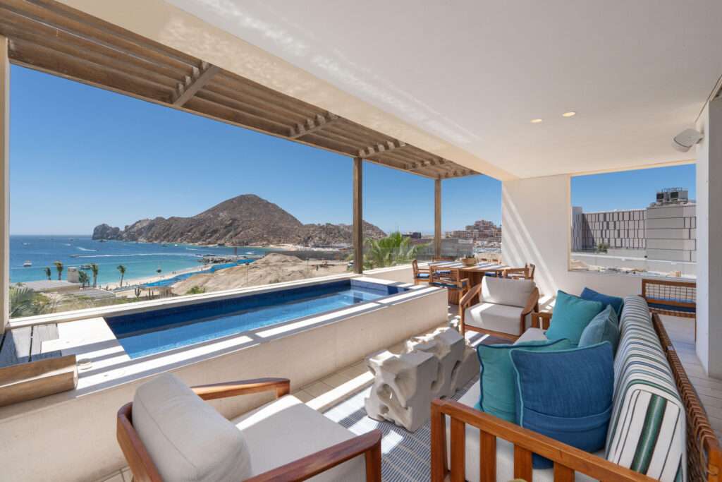 Hacienda CSL Hacienda Csl Experience elevated beachfront living at 1 Homes Cabo Residence 6-303, a beautifully designed two-bedroom plus den home within the exclusive Hacienda Beach Club & Residences Phase II community. Perfectly positioned along Medano Beach, this oceanfront property captures impressive – 1102 Beachfront Hacienda, Cabo San Lucas, BS